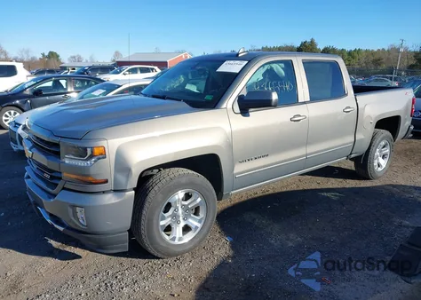 2017 Chevrolet Silverado 1500 2Lt из США, поврежденный, VIN 3GCUKRECXHG301286